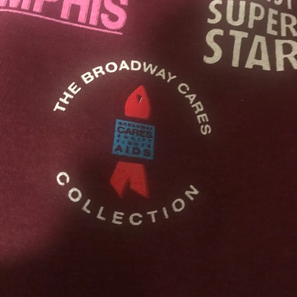 Gildan Broadway Cares Collection T-Shirt Size M - Picture 6 of 7